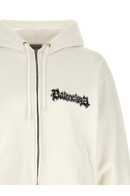 'Salon De Couture' hoodie White