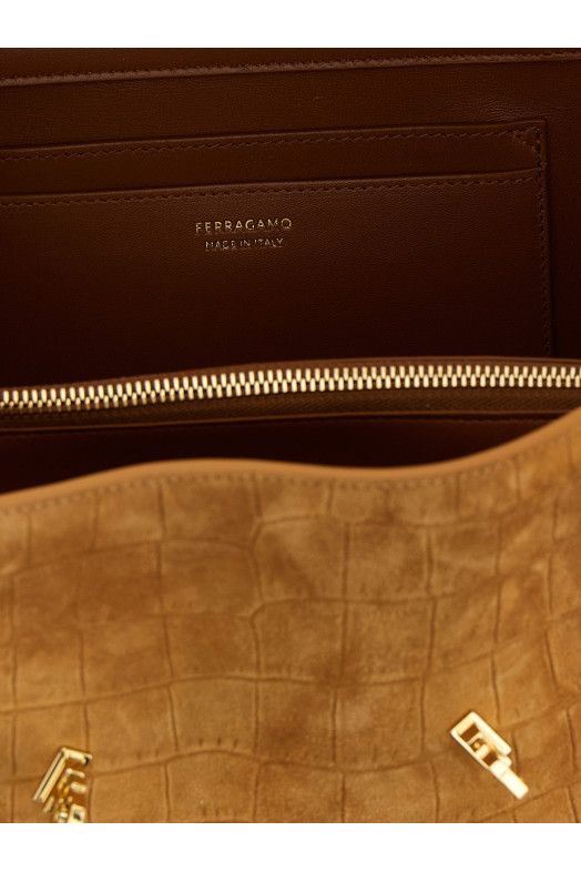 'Hug Soft (M)' shoulder bag Brown