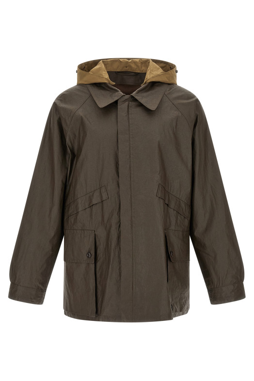 Waterproof jacket Brown