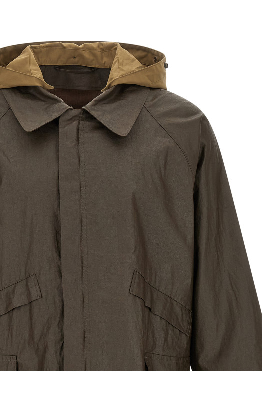 Waterproof jacket Brown