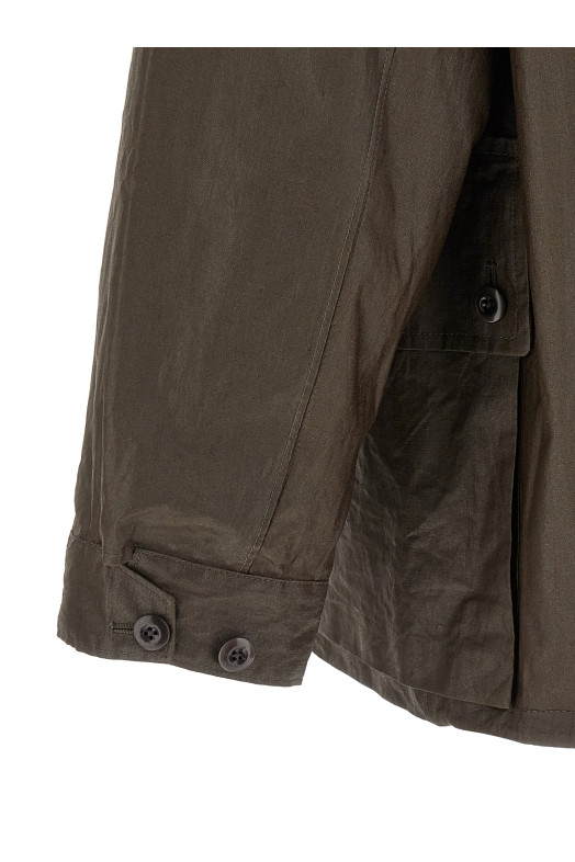 Waterproof jacket Brown