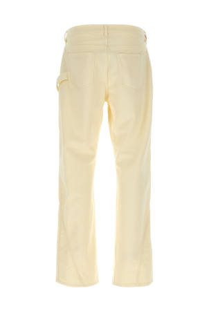 'Twisted workwear' pants Yellow