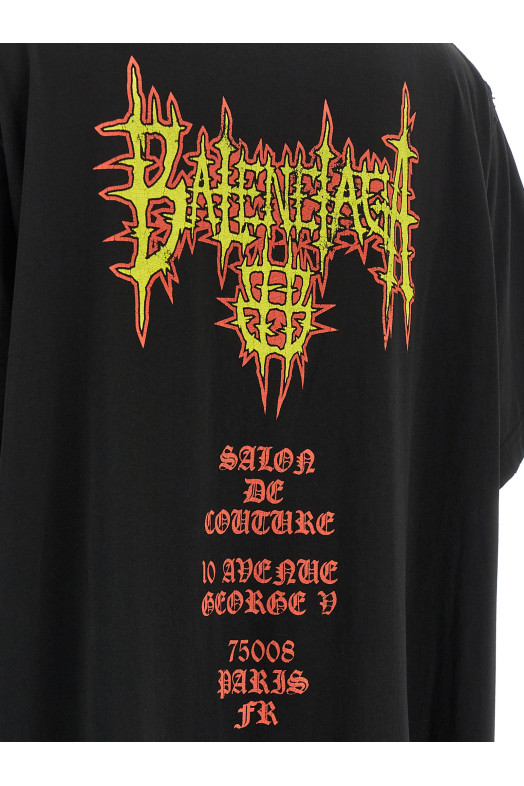'Balenciaga Sacré Cœur' T-Shirt Black