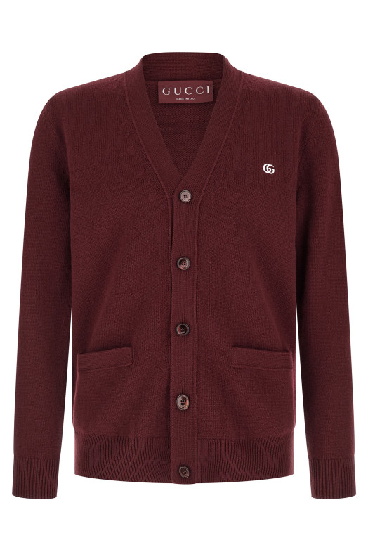 'Doppia G' sweater Bordeaux