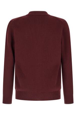 'Doppia G' sweater Bordeaux