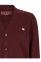 'Doppia G' sweater Bordeaux