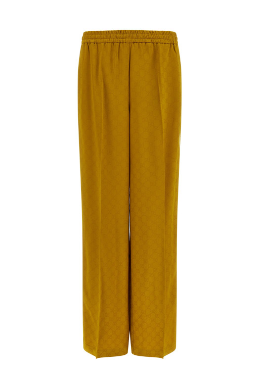 'GG' pants Yellow