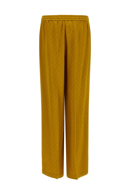 'GG' pants Yellow