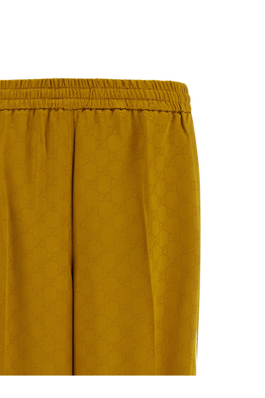 'GG' pants Yellow