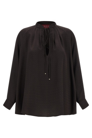 'Morsetto' shirt Brown