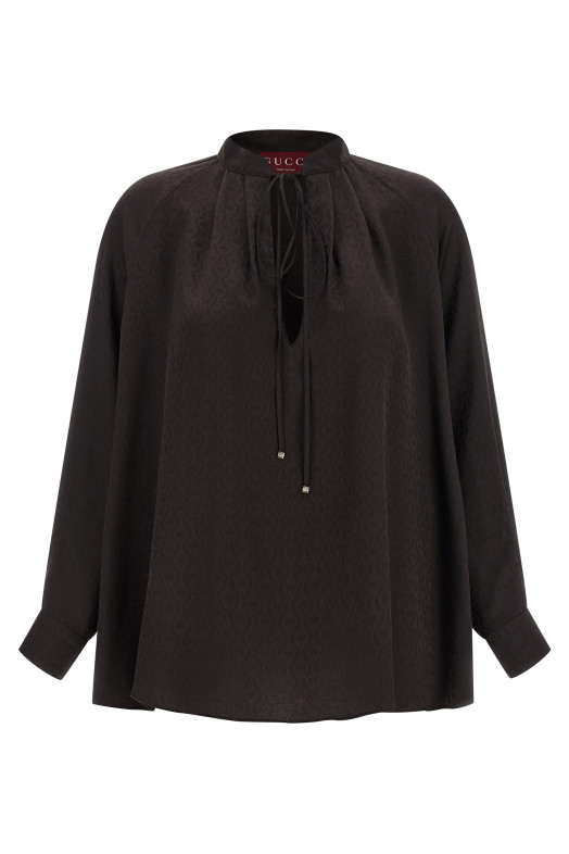 'Morsetto' shirt Brown