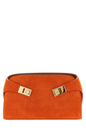 'Hug' mini crossbody bag orange