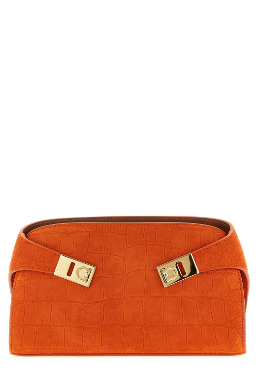 'Hug' mini crossbody bag orange