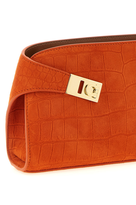 'Hug' mini crossbody bag orange