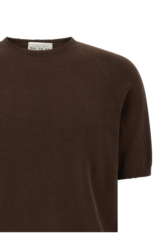 Cotton sweater Brown