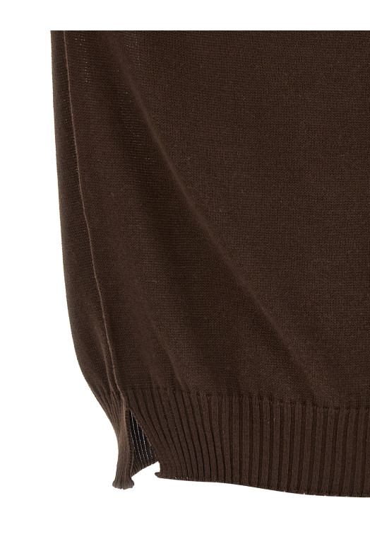 Cotton sweater Brown