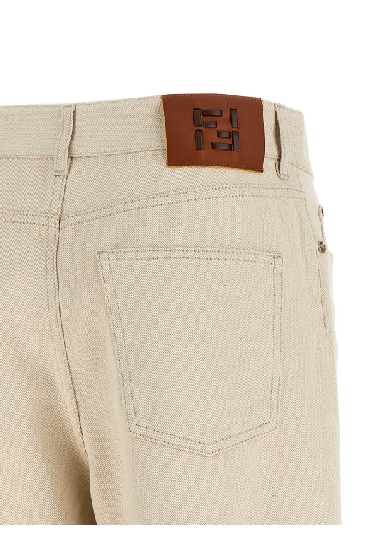 'FF Reverse' jeans Beige