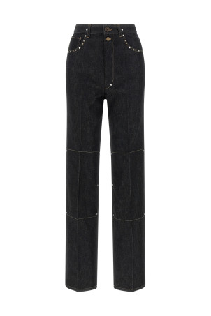 Джинси з розрізами, чорні LEMAIRE PA1303LD1061BK965