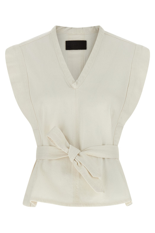 'Chasuble' vest White