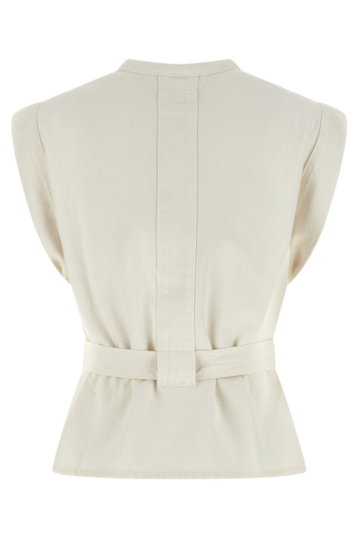 'Chasuble' vest White