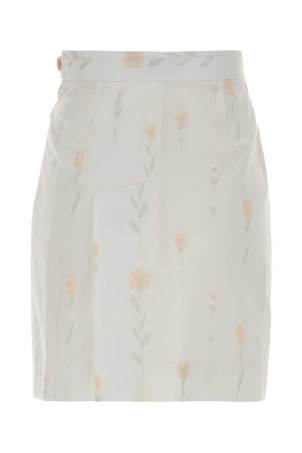 Floral cotton blend Crotch mini skirt VIVIENNE WESTWOOD (1K010030W01EN)