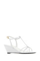 White leather sandals Black PRADA (1X383OF055069)