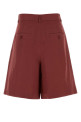 Tyrian purple cotton blend Cuba shorts WEEKEND (2615141022600)