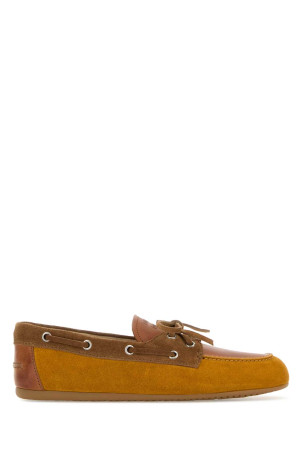 Multicolor leather and suede loafers MIU MIU (5D123EF0053K0F)