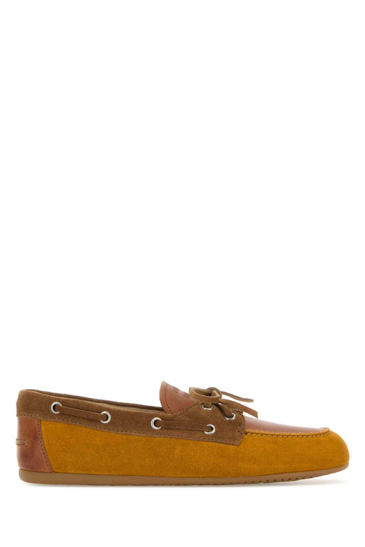 Multicolor leather and suede loafers MIU MIU (5D123EF0053K0F)