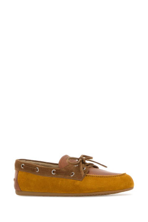 Multicolor leather and suede loafers MIU MIU (5D123EF0053K0F)