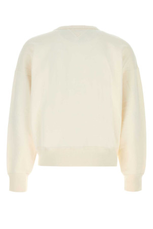 White cotton blend sweatshirt POLO RALPH LAUREN (710B14576)