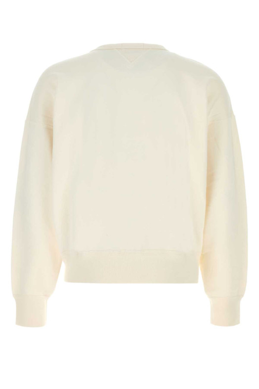 White cotton blend sweatshirt POLO RALPH LAUREN (710B14576)