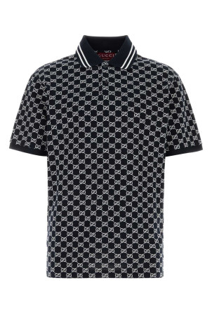 Embroidered piquet polo shirt GUCCI (788024XJHH7)