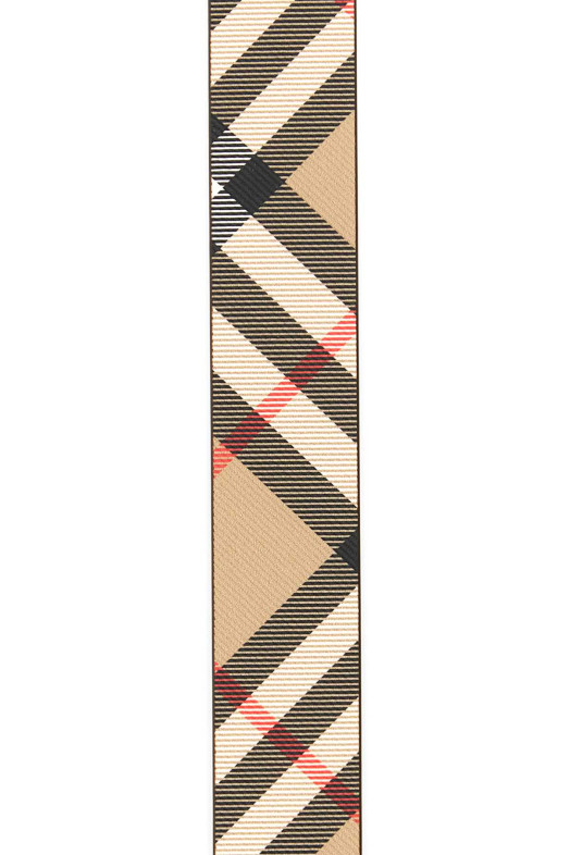 Printed e-canvas reversibile belt BURBERRY (8092046)