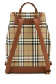 Printed canvas backpack BURBERRY (8109797)