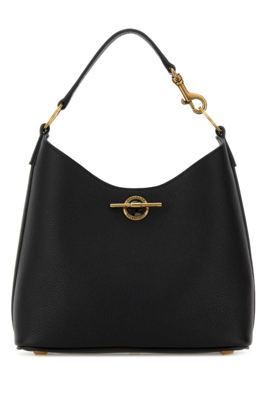 Black leather Carrie Handbag Black BALENCIAGA (8456012ABNQ)