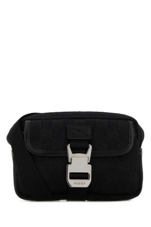 Black canvas mini crossbody bag Black GUCCI (855344FAFIA)