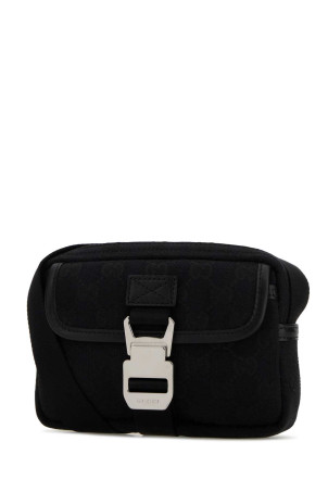 Black canvas mini crossbody bag Black GUCCI (855344FAFIA)