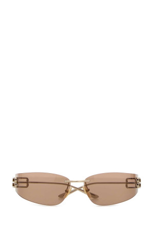 Gold metal Gossip sunglasses BALENCIAGA (858880T0005)