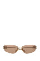 Gold metal Gossip sunglasses BALENCIAGA (858880T0005)