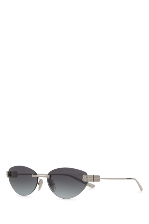 Silver metal Gossip sunglasses BALENCIAGA (858884T0005)