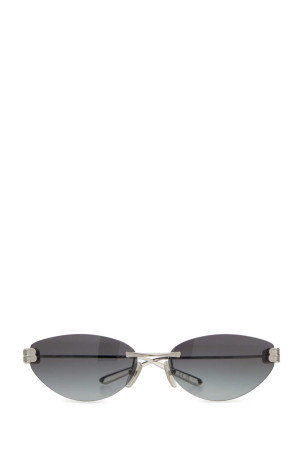 Silver metal Gossip sunglasses BALENCIAGA (858884T0005)