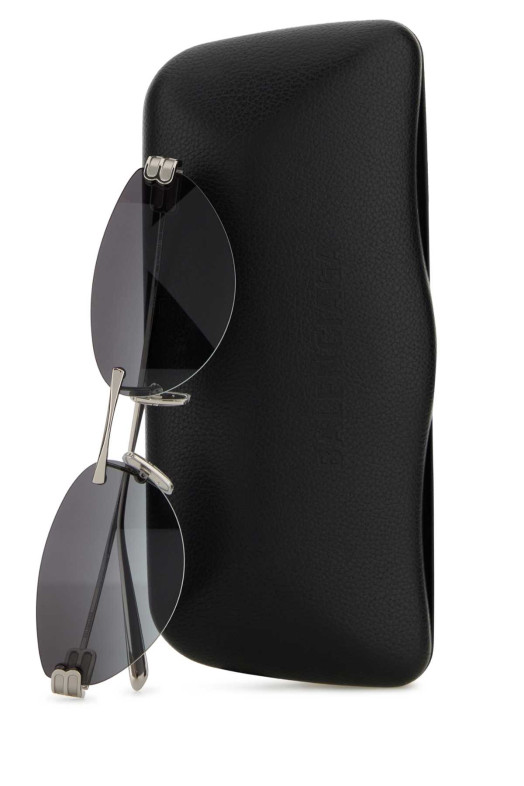 Silver metal Gossip sunglasses BALENCIAGA (858884T0005)