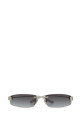 Silver metal Gossip sunglasses BALENCIAGA (858888T0005)