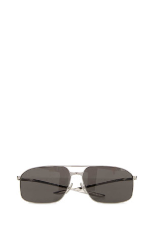Silver metal Monday sunglasses Black BALENCIAGA (858889T0005)