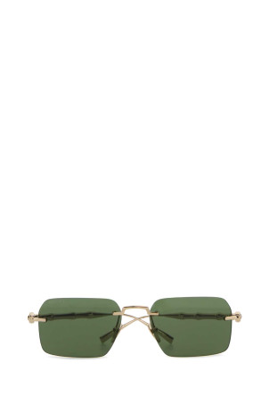 Gold metal sunglasses GUCCI (859556I3330)