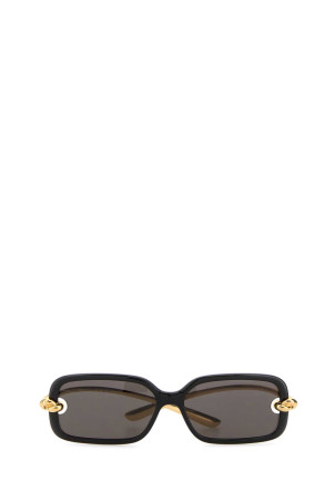 Black acetate Knot sunglasses BOTTEGA VENETA (861357VBL80)