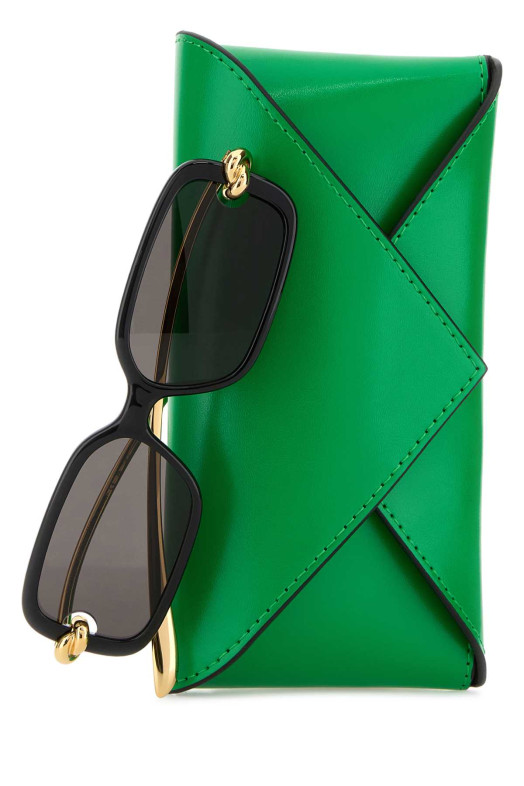 Black acetate Knot sunglasses BOTTEGA VENETA (861357VBL80)