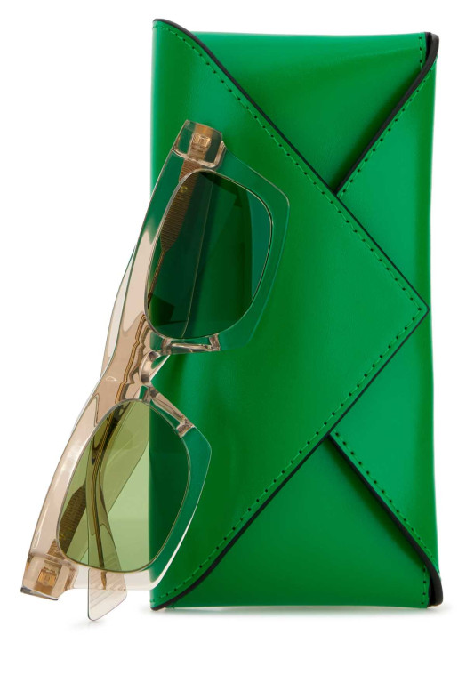 White acetate Classic sunglasses BOTTEGA VENETA (861362V2Q30)