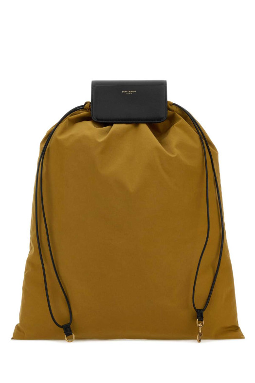 Biscuit canvas shopping bag SAINT LAURENT (862323AAGA5)